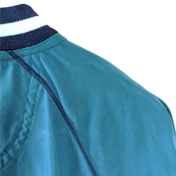 Men's R&R Pro Pullover Windbreaker Blue/Green Sport Tennis - Large - Picture 8 of 16